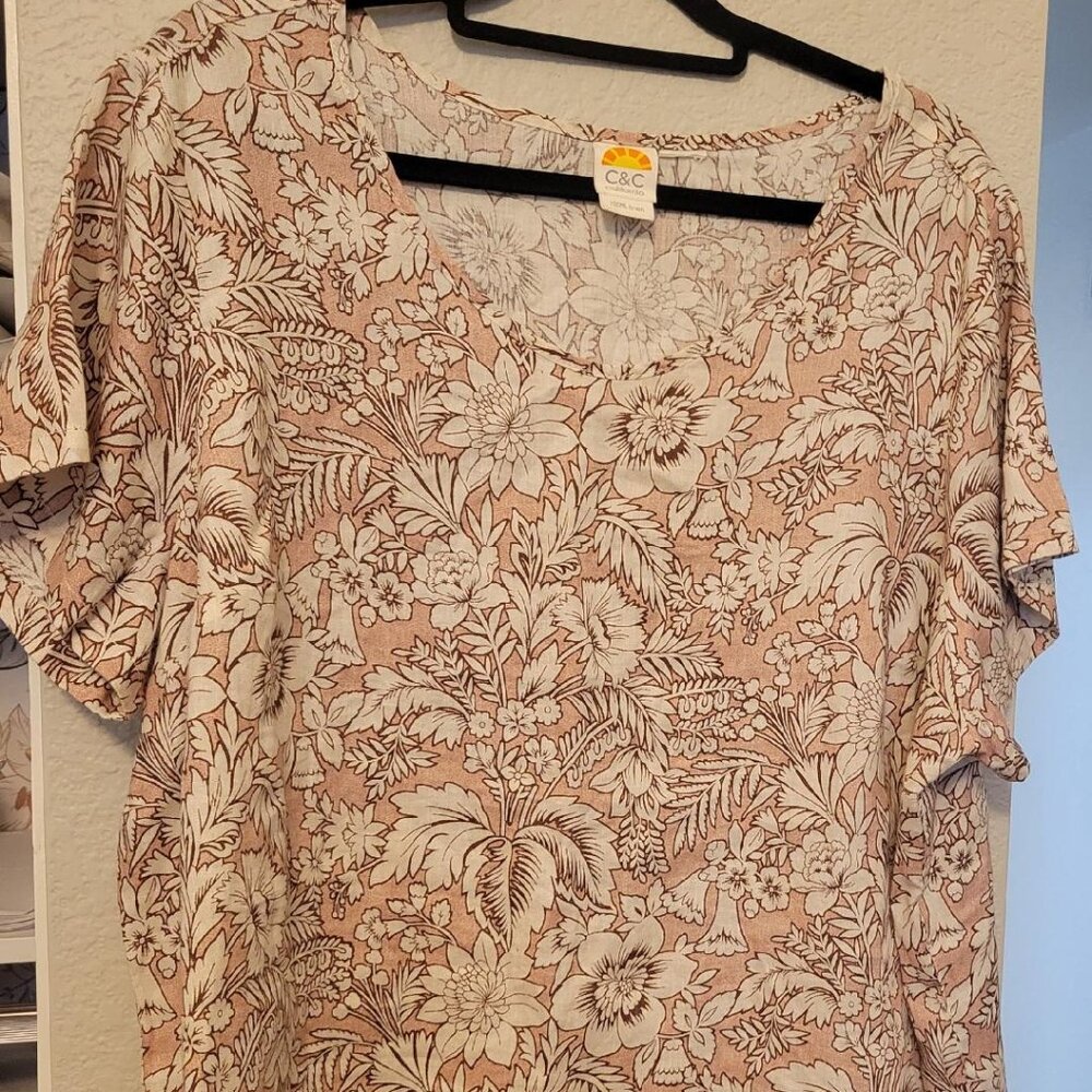 Plus size Linen top